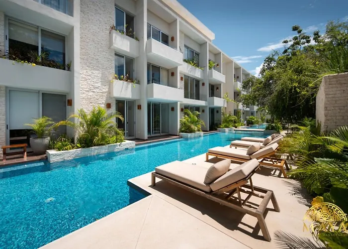 Casa de férias Nhoa 302b Lux 1br Jungle View Aldea Zama Tulum
