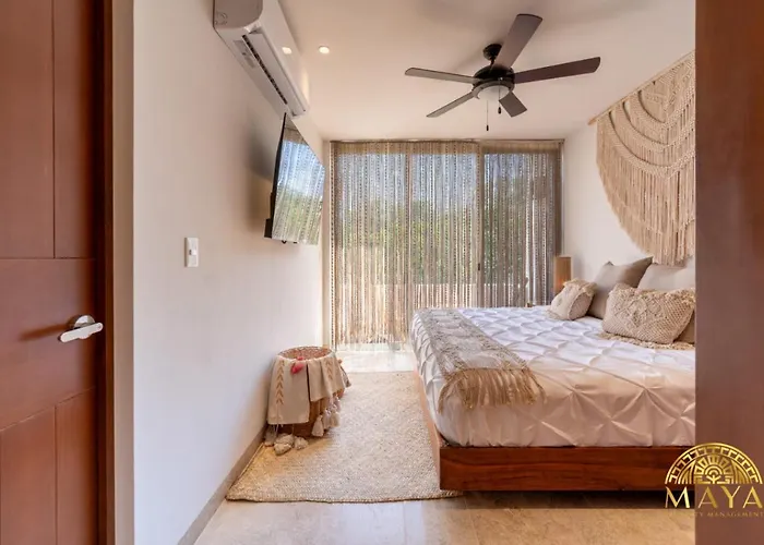Nhoa 302b Lux 1br Jungle View Aldea Zama Tulum