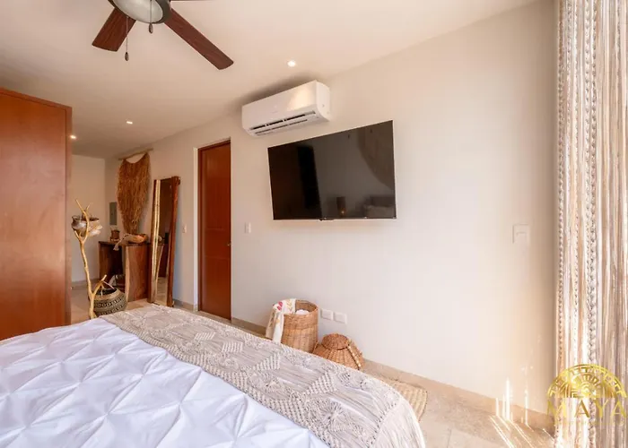Casa de férias Nhoa 302b Lux 1br Jungle View Aldea Zama Tulum