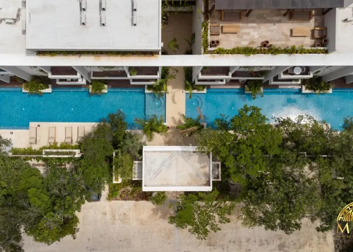 Casa de férias Nhoa 302b Lux 1br Jungle View Aldea Zama Tulum